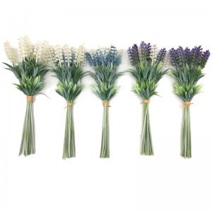Artificial Flowers Lavender Pick Bouquet Bridal Home DIY Garden Office Wedding Decor