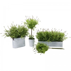 Artificial Realistic Lavender Seedlings Green Tree Plant Home Decor Garden